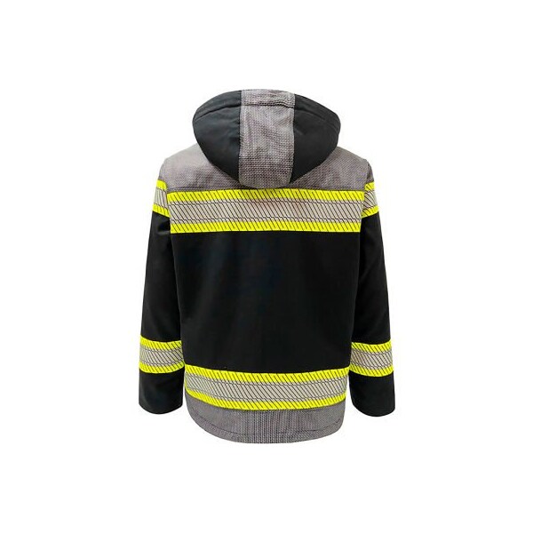 Gss Safety NON-ANSI Night Glow Sherpa Line Heavy Weight Sierra Jacket-4XL 8517-4XL - main